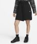 Nike Sportswear Phoenix Fleece Damesshorts met ruimvallende pasvorm en hoge taille Zwart - Thumbnail 1