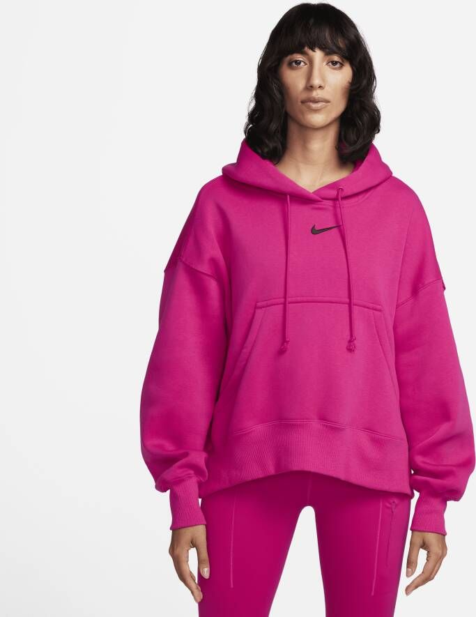 Nike Sportswear Phoenix Fleece Extra oversized hoodie voor dames Roze