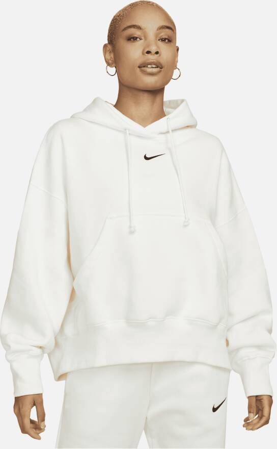 Nike Sportswear Phoenix Fleece Extra oversized hoodie voor dames Wit