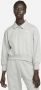 Nike Sportswear Phoenix Fleece Kort polosweatshirt met 3 4-mouwen voor dames Grijs - Thumbnail 2