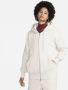 Nike Sportswear Phoenix Fleece Oversized fleecehoodie met rits over de hele lengte voor dames Bruin - Thumbnail 1