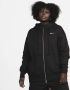 Nike Sportswear Phoenix Fleece Oversized hoodie met rits voor dames (Plus Size) Zwart - Thumbnail 1