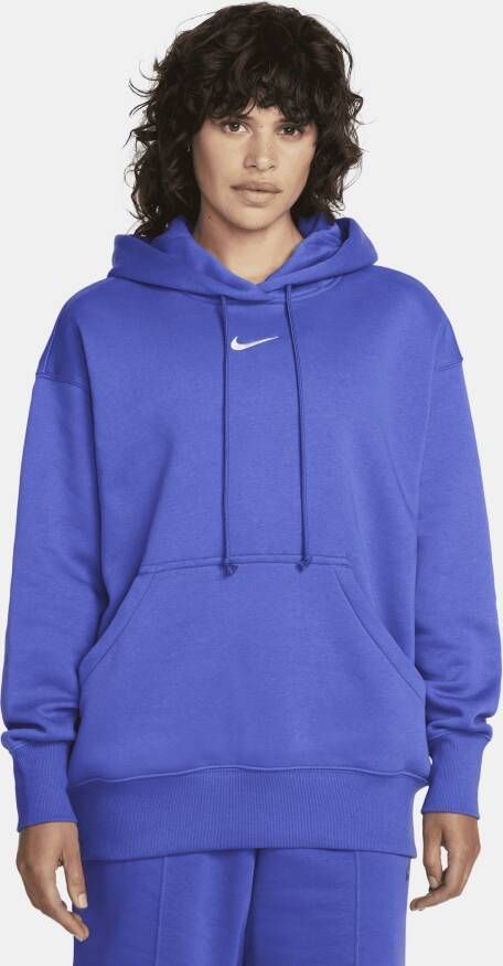 Nike Sportswear Phoenix Fleece Oversized hoodie voor dames Blauw