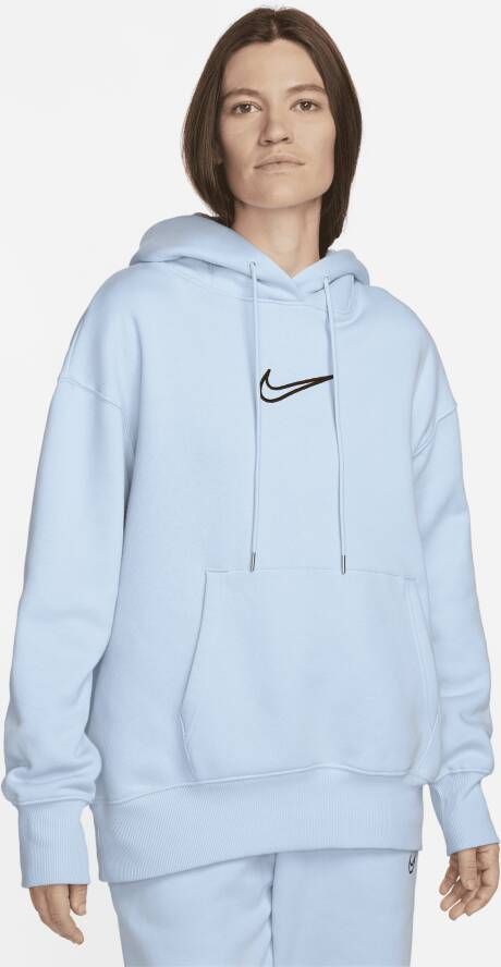 Nike Sportswear Phoenix Fleece Oversized hoodie voor dames Blauw