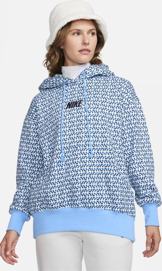 Nike Sportswear Phoenix Fleece x United oversized hoodie voor dames Blauw