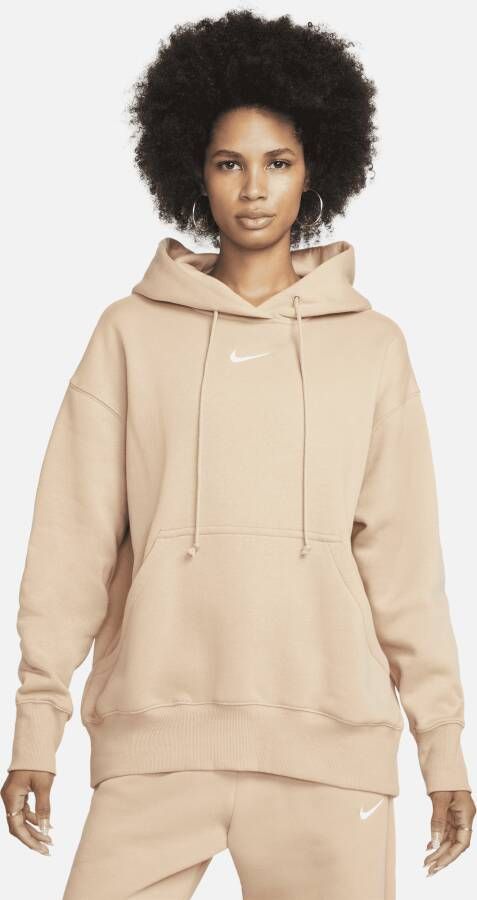 Nike Sportswear Phoenix Fleece Oversized Hoodie Hoodies Kleding hemp sail maat: XL beschikbare maaten:XS S M L XL