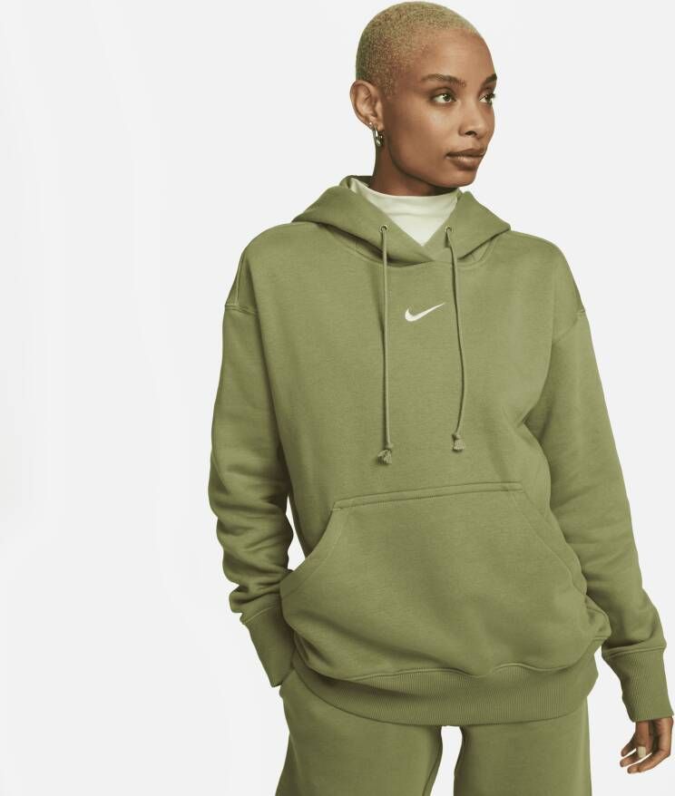 Nike Sportswear Phoenix Fleece Oversized hoodie voor dames Groen