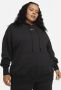 Nike Sportswear Phoenix Fleece oversized hoodie voor dames (Plus Size) Zwart - Thumbnail 1