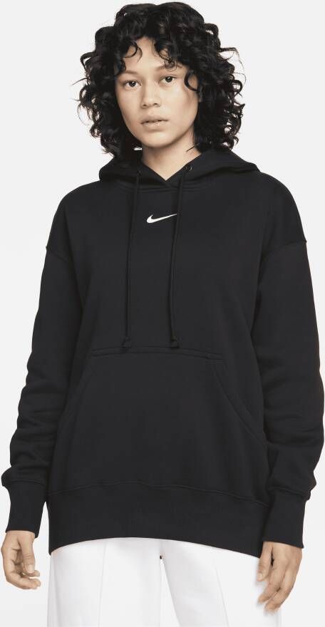 Nike Sportswear Phoenix Fleece Oversized Hoodie Hoodies Kleding black sail maat: XS beschikbare maaten:XS S M L XL
