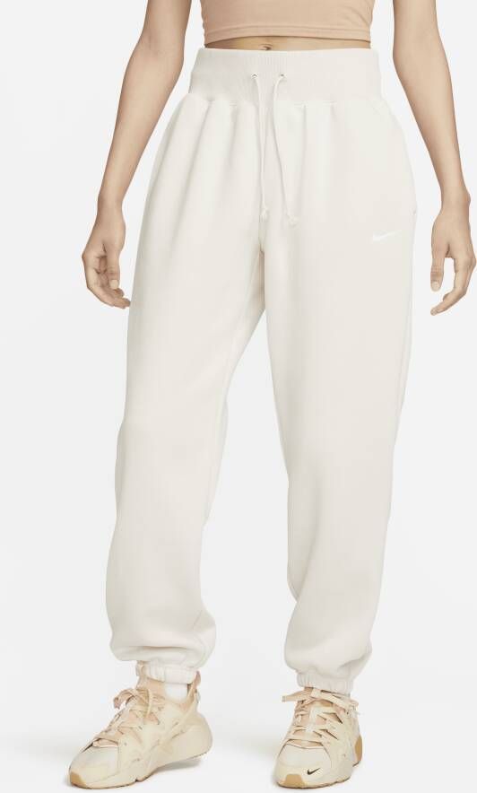 Nike Sportswear Phoenix Fleece High-waisted Oversized Sweatpants Trainingsbroeken Kleding lt orewood brn sail maat: XS beschikbare maaten:XS M L