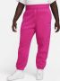 Nike Sportswear Phoenix Fleece Oversized joggingbroek met hoge taille voor dames (Plus Size) Roze - Thumbnail 1
