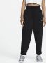 Nike Sportswear Phoenix Fleece 7 8-joggingbroek met hoge taille en rondingen voor dames Zwart - Thumbnail 2