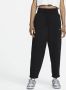 Nike Sportswear Phoenix Fleece 7 8-joggingbroek met hoge taille en rondingen voor dames Zwart - Thumbnail 1
