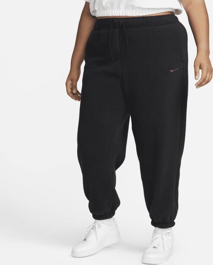 Nike Sportswear Plush Joggingbroek voor dames (Plus Size) Zwart