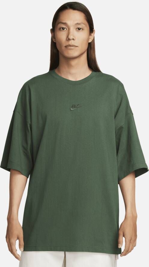 Nike Sportswear Premium Essentials oversized T-shirt voor heren Groen
