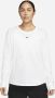 Nike Sportswear Premium Essentials T-shirt met lange mouwen voor dames Wit - Thumbnail 1