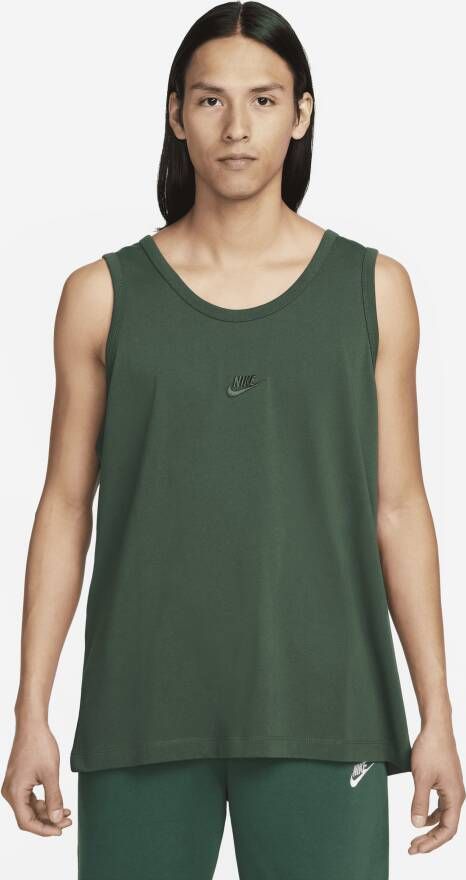 Nike Sportswear Premium Essentials tanktop voor heren Groen