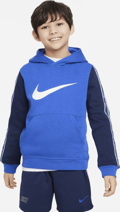 Nike Sportswear Repeat Fleecehoodie voor jongens Blauw