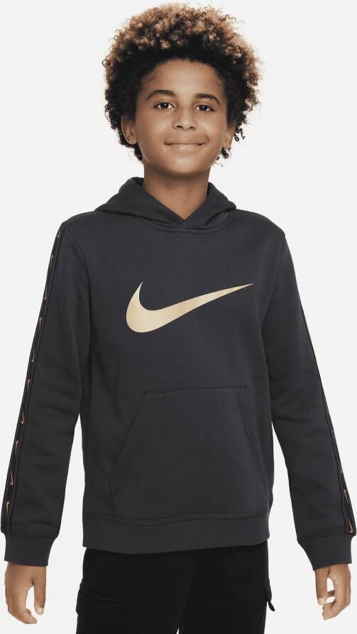 Nike Sportswear Repeat Fleecehoodie voor jongens Grijs