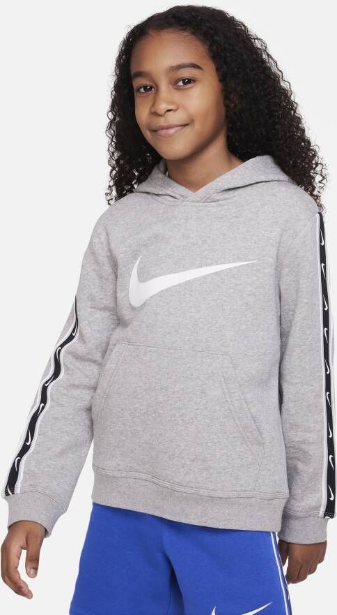 Nike Sportswear Repeat Fleecehoodie voor jongens Grijs