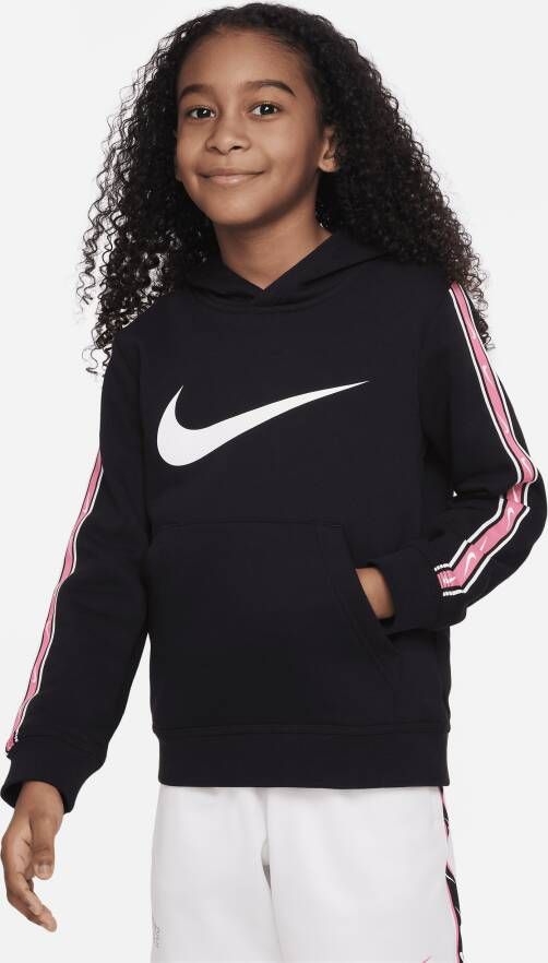 Nike Sportswear Repeat Fleecehoodie voor jongens Zwart