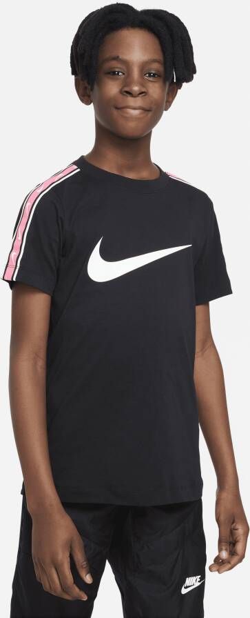 Nike Sportswear Repeat T-shirt voor jongens Zwart