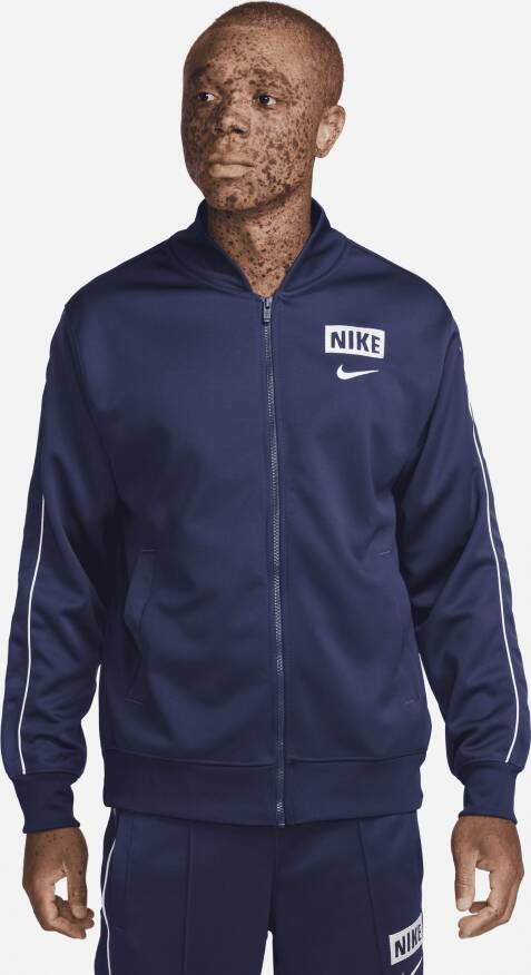 Nike Sportswear Retro bomberjack voor heren Blauw