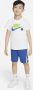 Nike Sportswear Set met T-shirt en shorts voor kleuters Blauw - Thumbnail 1