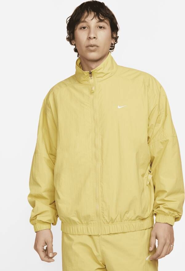 Nike Sportswear Solo Swoosh Trainingsjack voor heren Geel