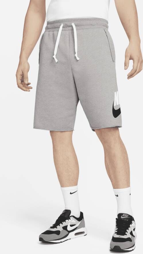 Nike Sportswear Sport Essentials Alumni Herenshorts van sweatstof Grijs