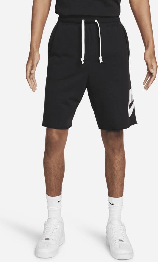 Nike Sportswear Sport Essentials Alumni Herenshorts van sweatstof Zwart