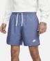 Nike Club Woven Lined Flow Short Sportshorts Kleding diffused blue white maat: S beschikbare maaten:S XL XXL - Thumbnail 1