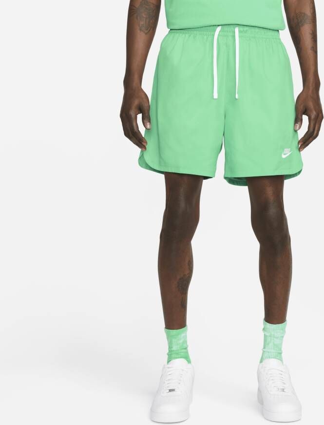 Nike Sportswear Sport Essentials Geweven flowshorts met voering voor heren Groen