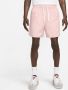 Nike Club Woven Lined Flow Short Sportshorts Kleding pink bloom white maat: XXL beschikbare maaten:XL XXL - Thumbnail 1