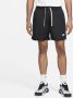 Nike Sportswear Sport Essentials Woven Lined Flow Shorts Sportshorts Kleding black white maat: S beschikbare maaten:S L XL - Thumbnail 1
