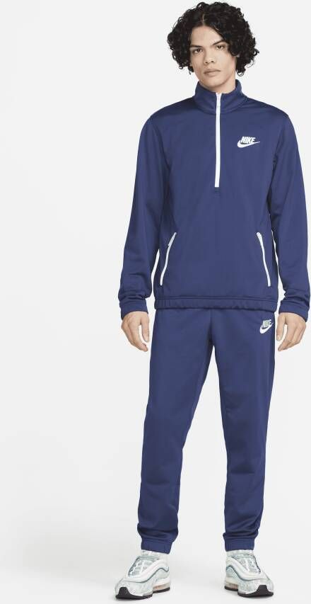 Nike Sportswear Sport Essentials Trainingspak van poly-knit materiaal voor heren Blauw