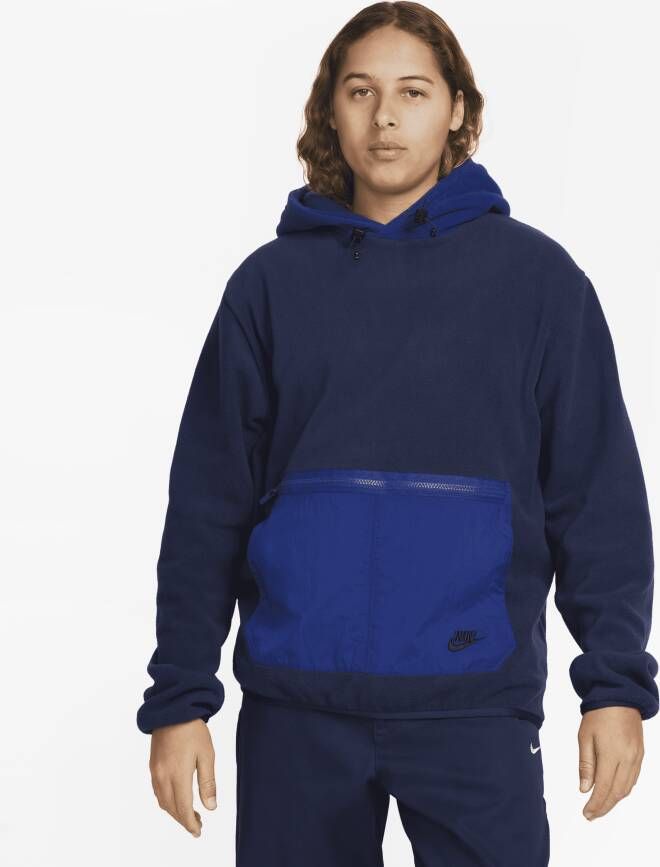 Nike Sportswear Sports Utility Fleecehoodie voor heren Blauw