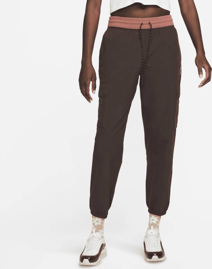 Nike Sportswear Woven Cargo Pant Trainingsbroeken Kleding brown basalt canyon rust maat: S beschikbare maaten:XS S M L