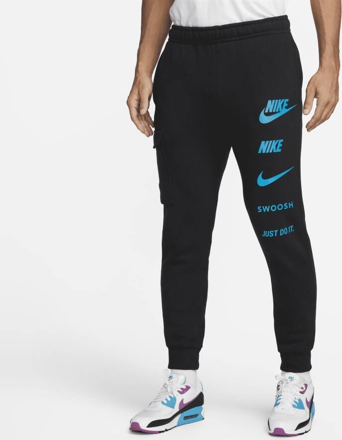 Nike Sportswear Standard Issue Cargobroek voor heren Zwart