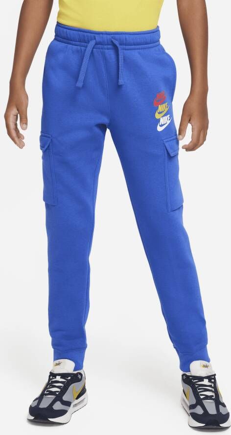 Nike Sportswear Standard Issue Cargobroek voor jongens Blauw
