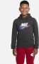 Nike Sportswear Standard Issue Fleecehoodie voor jongens Grijs - Thumbnail 1