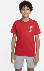 Nike Sportswear Standard Issue T-shirt voor jongens Rood