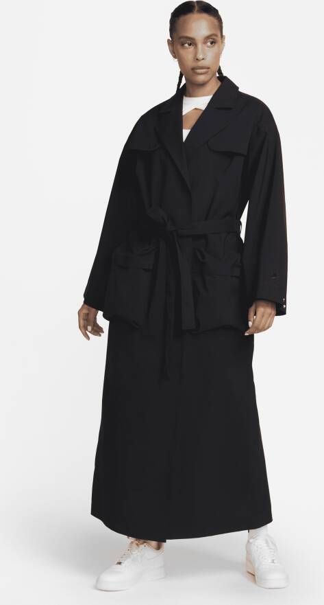 Nike Sportswear Storm-FIT ADV Tech Pack Trenchcoat voor dames Zwart