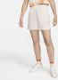 Nike Sportswear Swoosh Geweven damesshorts met hoge taille Roze - Thumbnail 1
