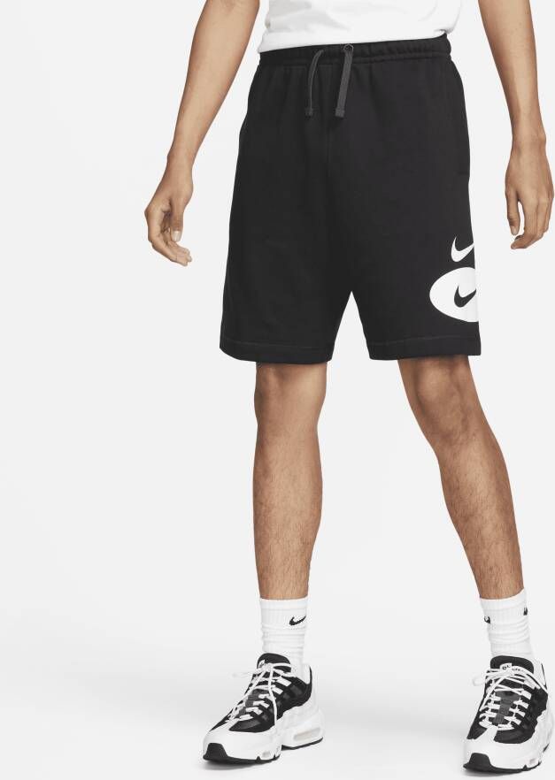 Nike Sportswear Swoosh League Herenshorts van sweatstof Zwart