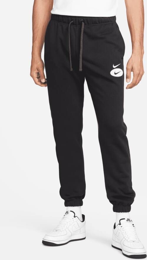 Nike Sportswear Swoosh League Joggingbroek van sweatstof voor heren Zwart