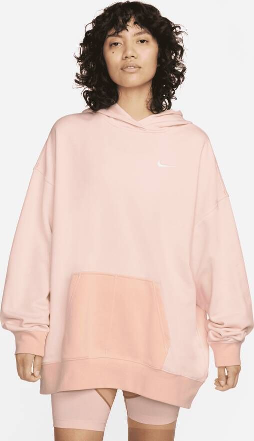 Nike Sportswear Swoosh Oversized hoodie Roze