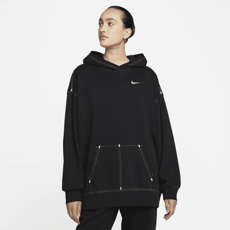 Nike Sportswear Swoosh Oversized hoodie Zwart