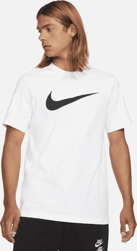 Nike Sportswear Swoosh T-shirt voor heren Wit
