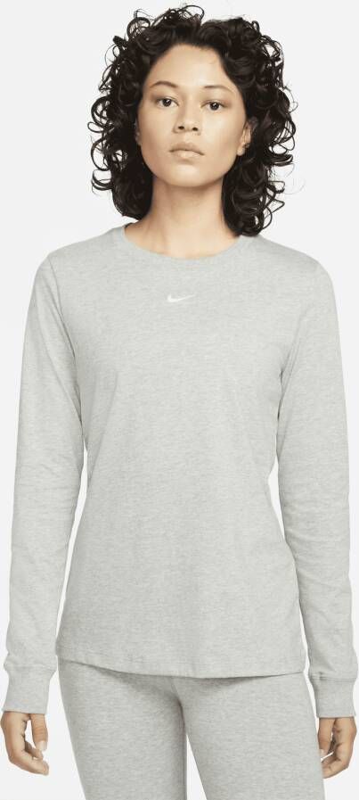Nike Sportswear T-shirt met lange mouwen voor dames Grijs